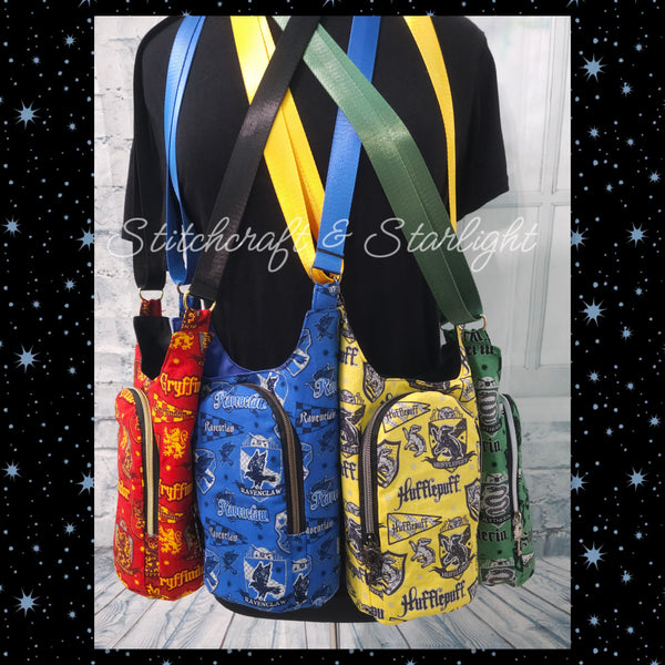 HP House Icons-H2O 2 Go- Water bottle sling bag