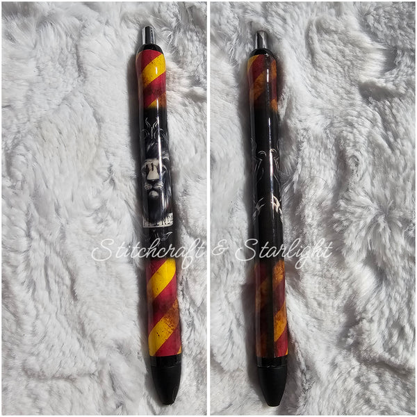 HP House- Custom Epoxied Ink Joy Pens