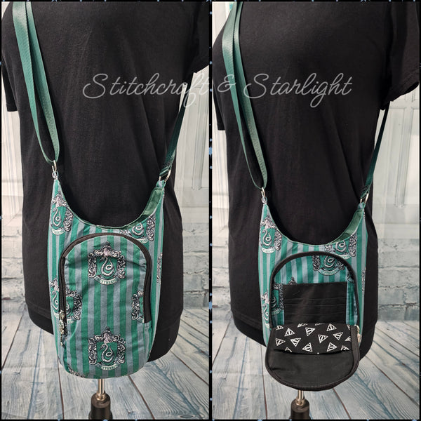 Magical school Houses -H2O 2 Go- Water bottle sling bag