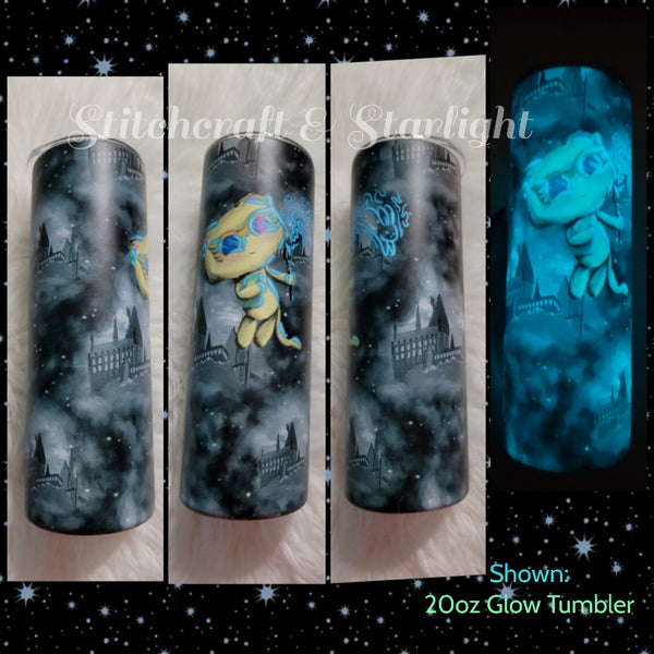 Kitty Luna- 20oz Skinny Glow Sublimation Tumbler