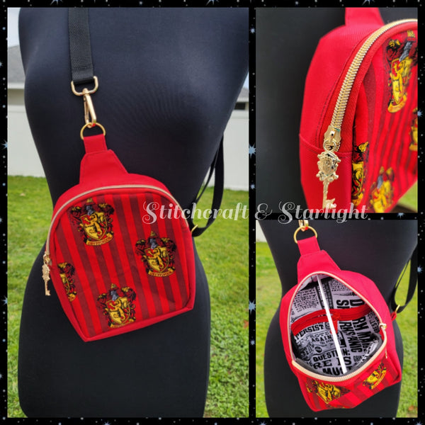 HP House Themed - Mav Pack Sling Backpack