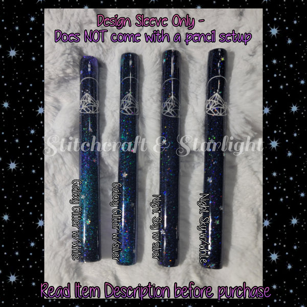 Night Court inspired-  Metal Refillable Epoxied Pens and Pencils- Maker Flo