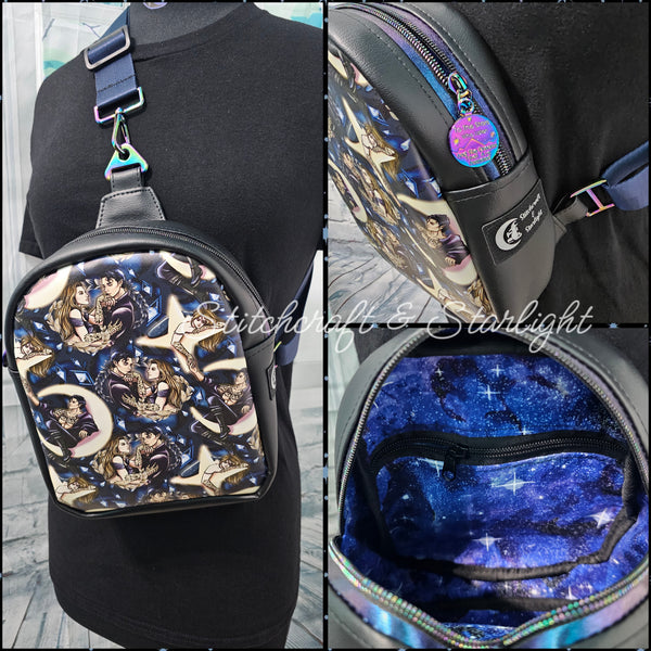 The Dreamers - Stars and Moons- XL Mav Pack Sling Backpack