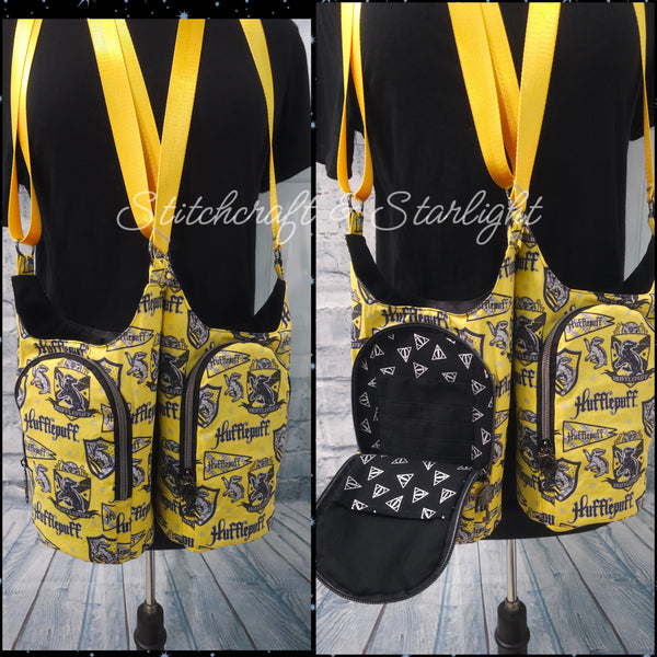 HP House Icons-H2O 2 Go- Water bottle sling bag