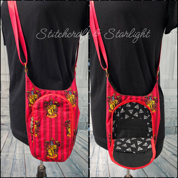 Magical school Houses -H2O 2 Go- Water bottle sling bag