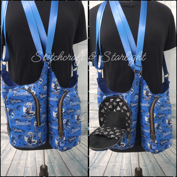 HP House Icons-H2O 2 Go- Water bottle sling bag